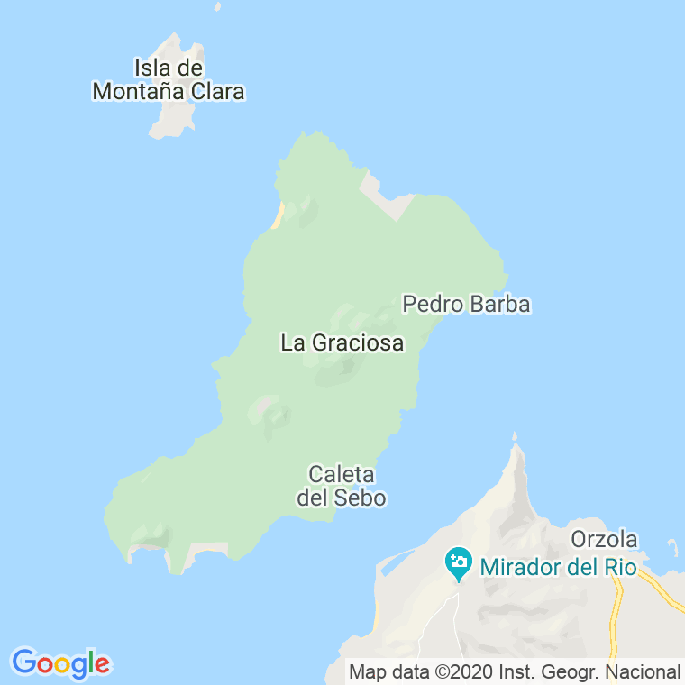Código Postal de Graciosa, La (Isla De..) (Consultar Codigo Poblaciones Las Palmas) en Las Palmas