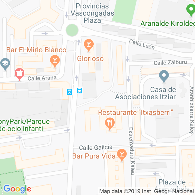 Código Postal calle San Jose, plaza en Vitoria-Gasteiz