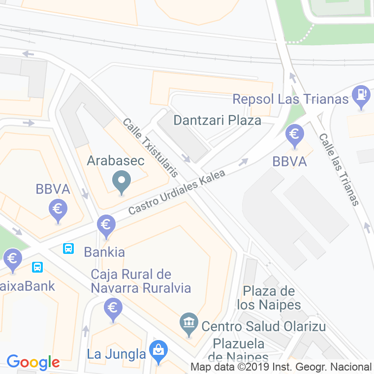 Código Postal calle Castro Urdiales en Vitoria-Gasteiz