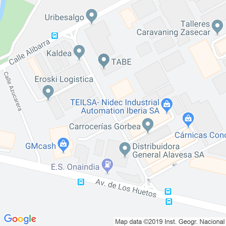 Código Postal calle Bekolarra en Vitoria-Gasteiz
