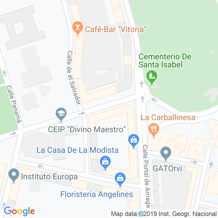 Código Postal calle Cofradia Arriaga en Vitoria-Gasteiz