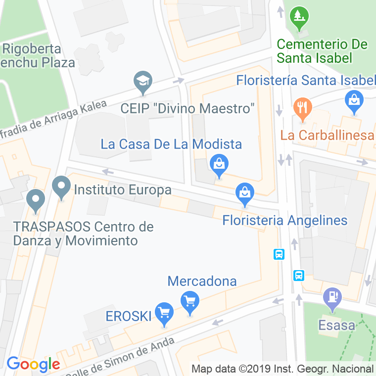 Código Postal calle Peru en Vitoria-Gasteiz