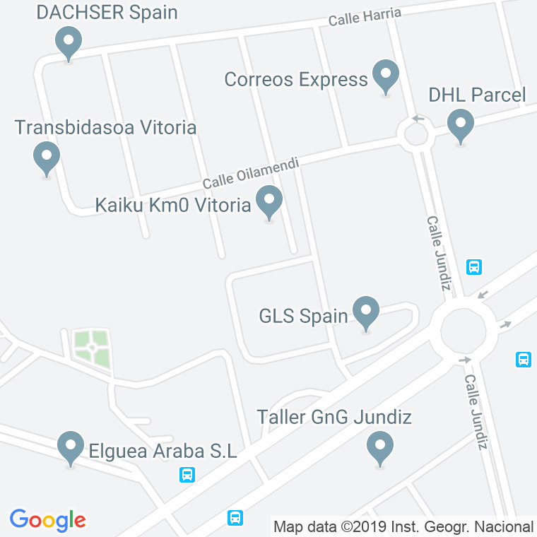 Código Postal calle Santa Catalina en Vitoria-Gasteiz