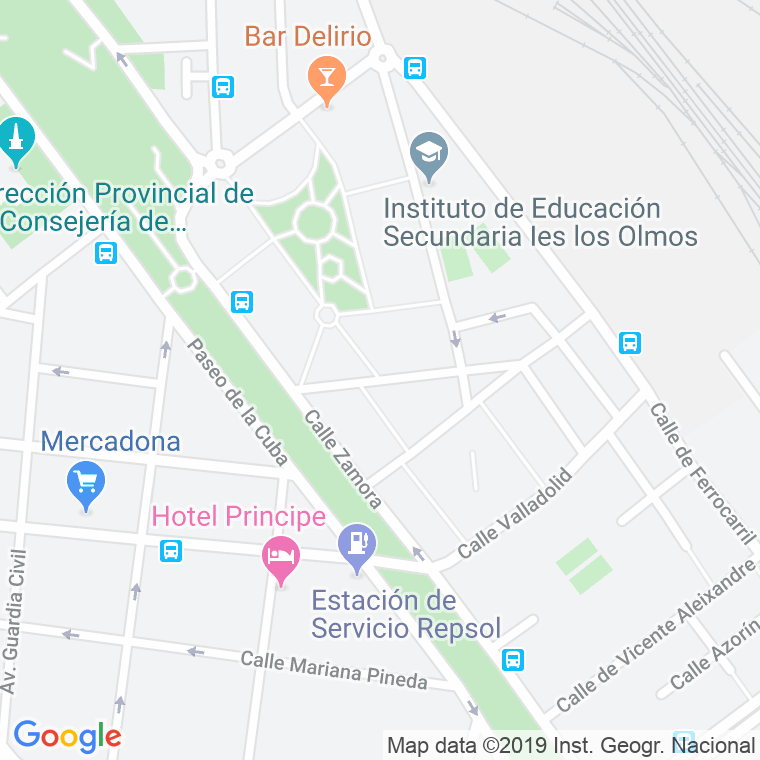 Código Postal calle Guadalajara en Albacete
