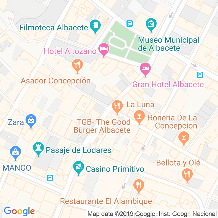 Código Postal calle Marques De Molins en Albacete