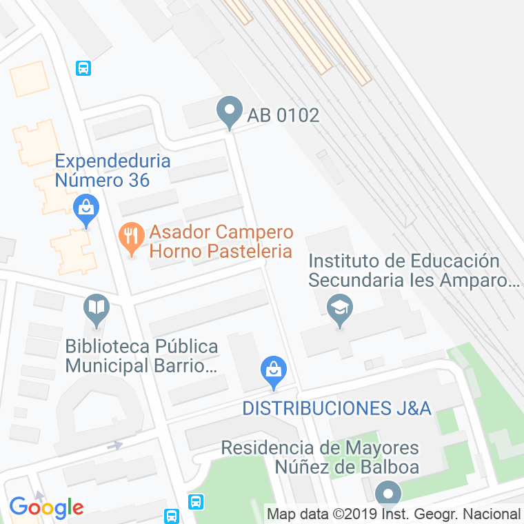 Código Postal calle Tomas Edison en Albacete