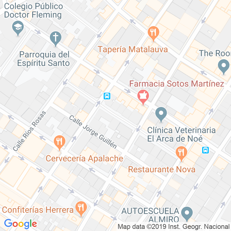 Código Postal calle Luis Rosales   (Impares Del 1 Al 15)  (Pares Del 2 Al 18) en Albacete