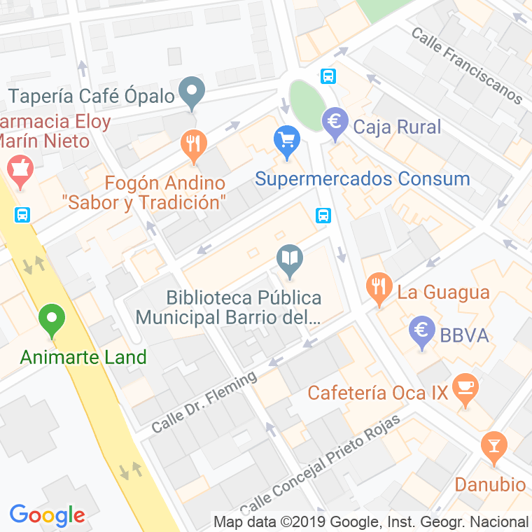 Código Postal calle Virgen De Loreto en Albacete