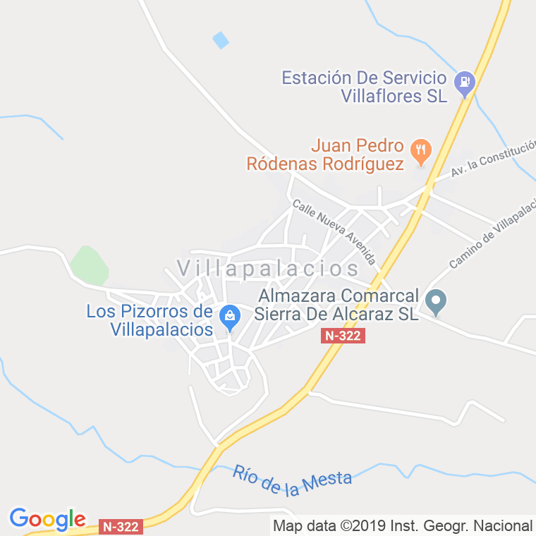 Código Postal de Villapalacios en Albacete