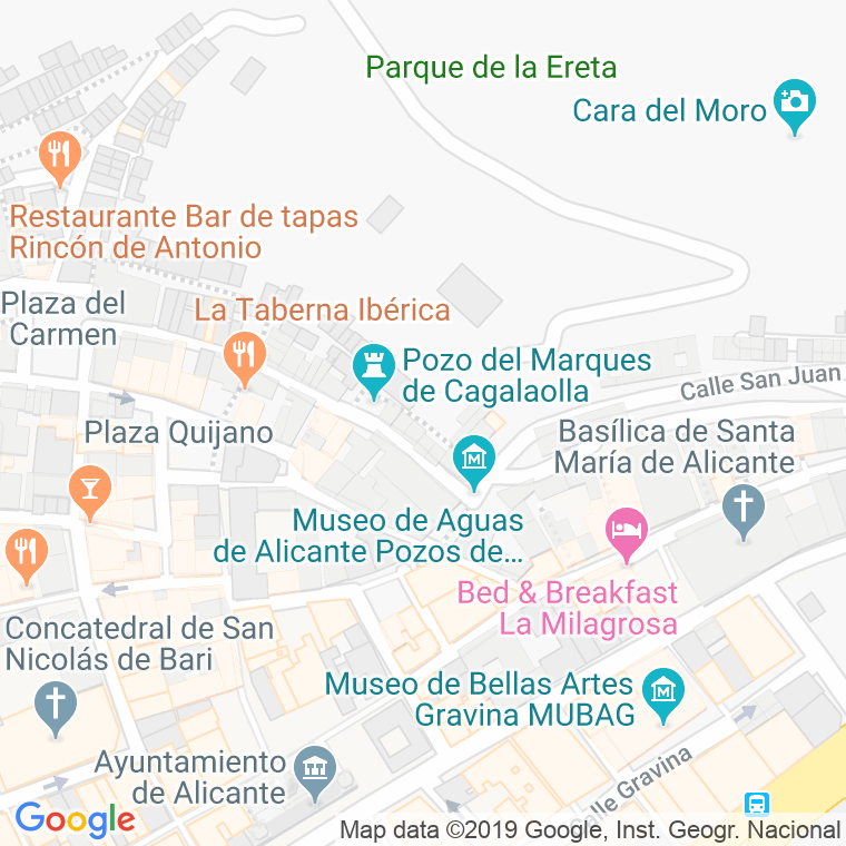 Código Postal calle Lepanto en Alacant/Alicante