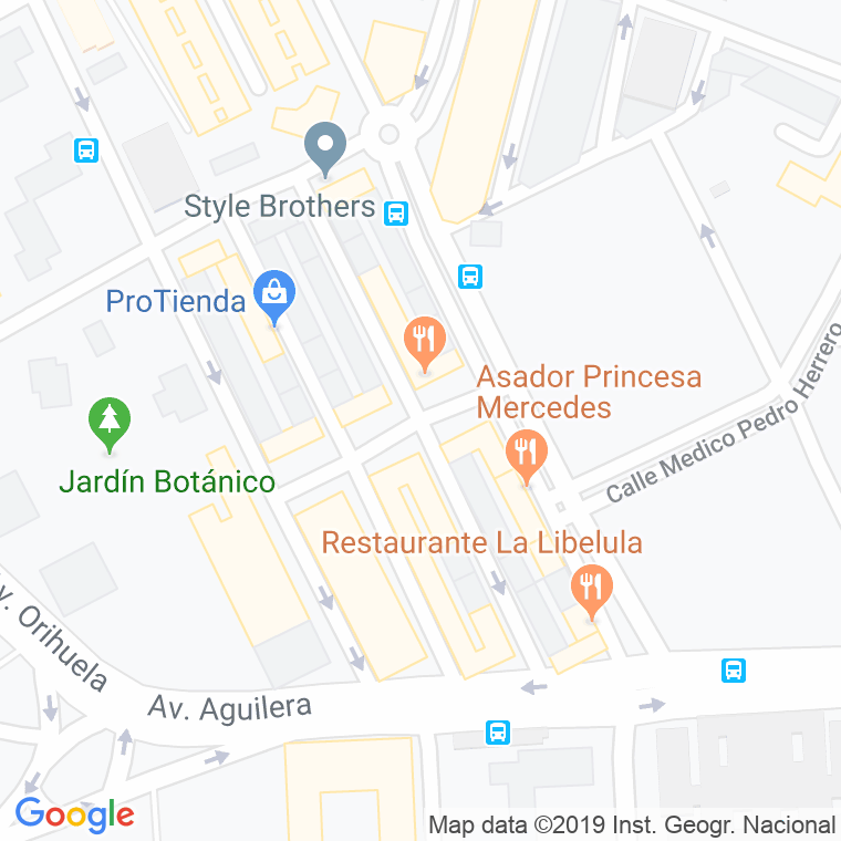 Código Postal calle Angel C. Carratala en Alacant/Alicante
