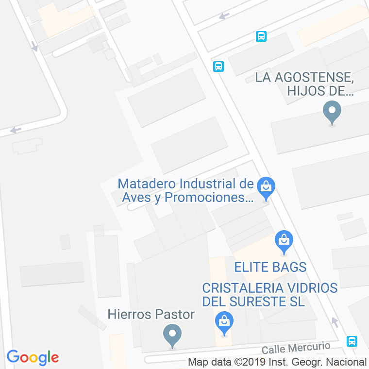Código Postal calle Marte en Alacant/Alicante