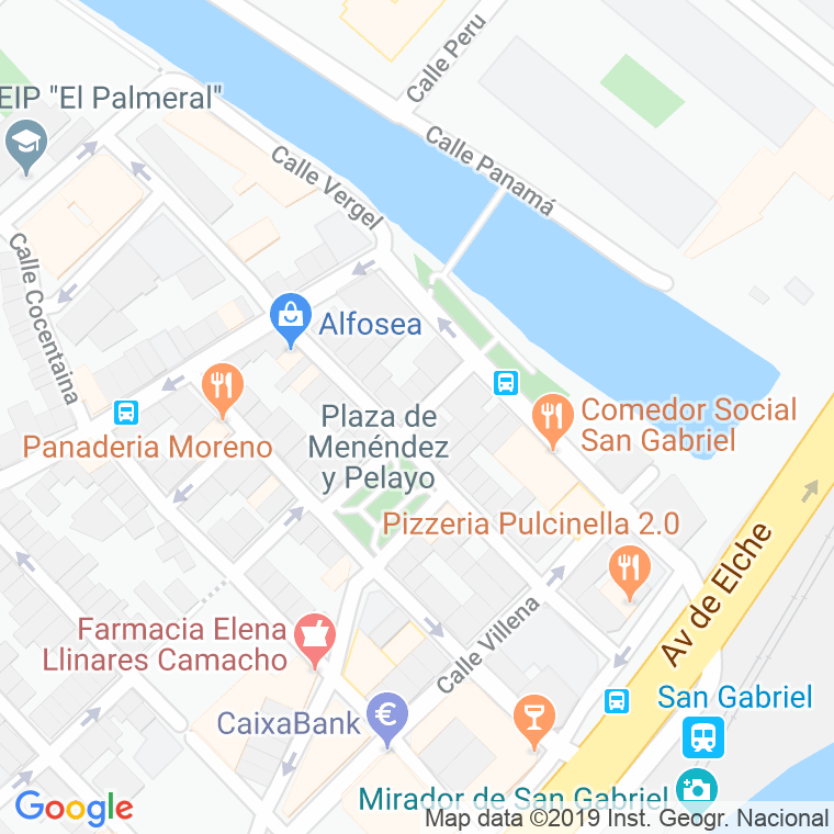 Código Postal calle Altea en Alacant/Alicante