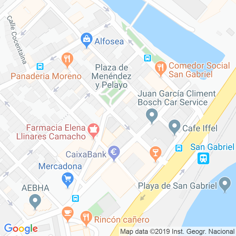 Código Postal calle Dolores en Alacant/Alicante