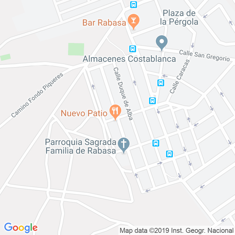 Código Postal calle Samaniego en Alacant/Alicante
