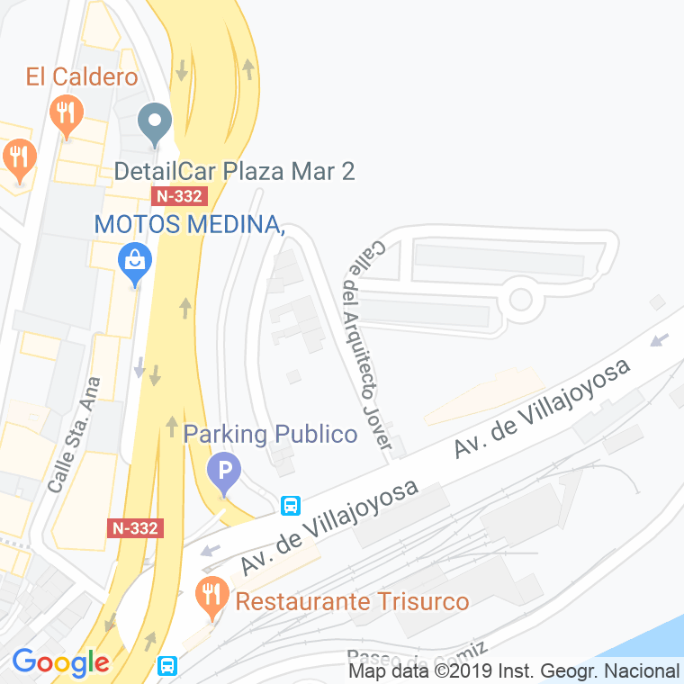 Código Postal calle Gran Capitan en Alacant/Alicante