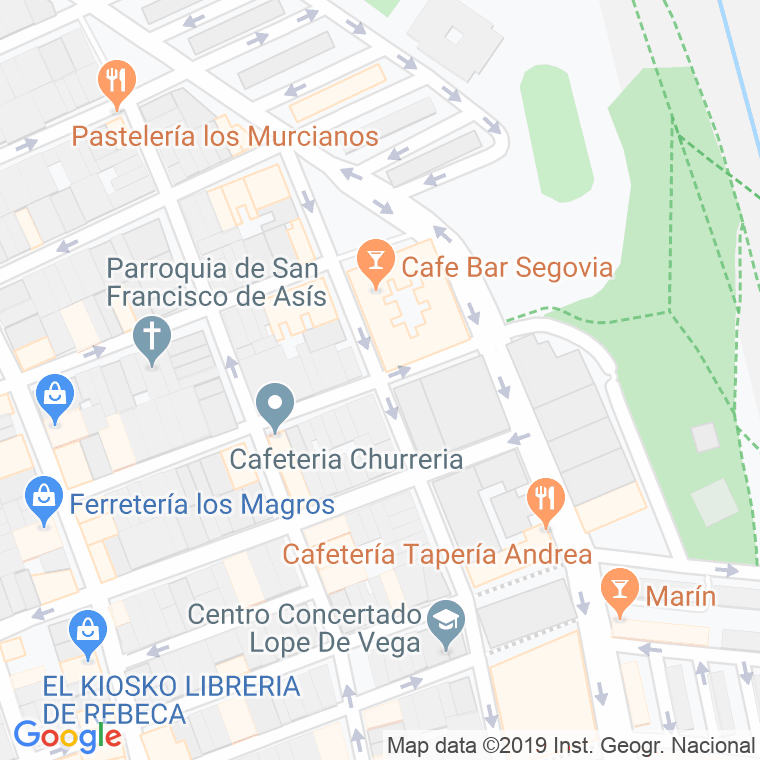 Código Postal calle Juan Macia Esclapez en Elx/Elche