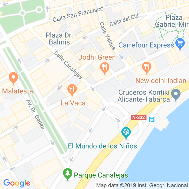 Código Postal de Casas De Beneyto en Alicante
