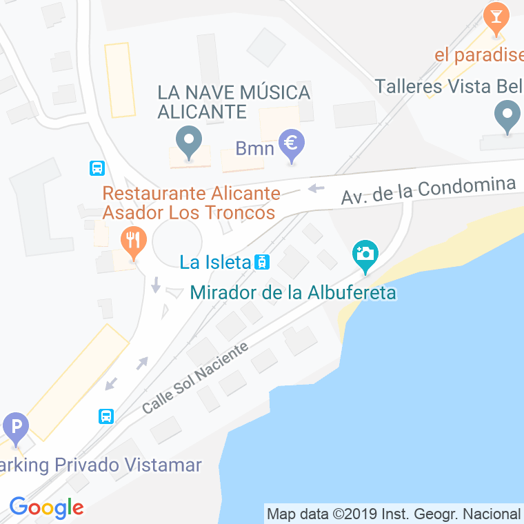 Código Postal de Isleta, La en Alicante