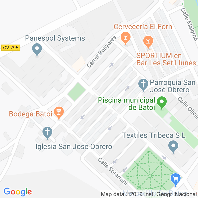 Código Postal calle Mariola en Alcoi/Alcoy