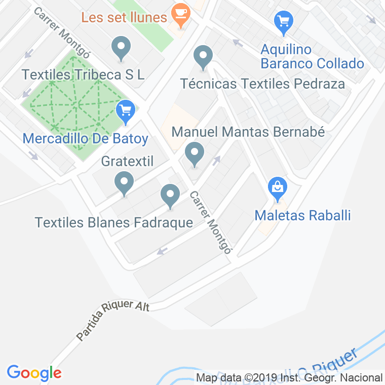 Código Postal calle Puig Campana en Alcoi/Alcoy