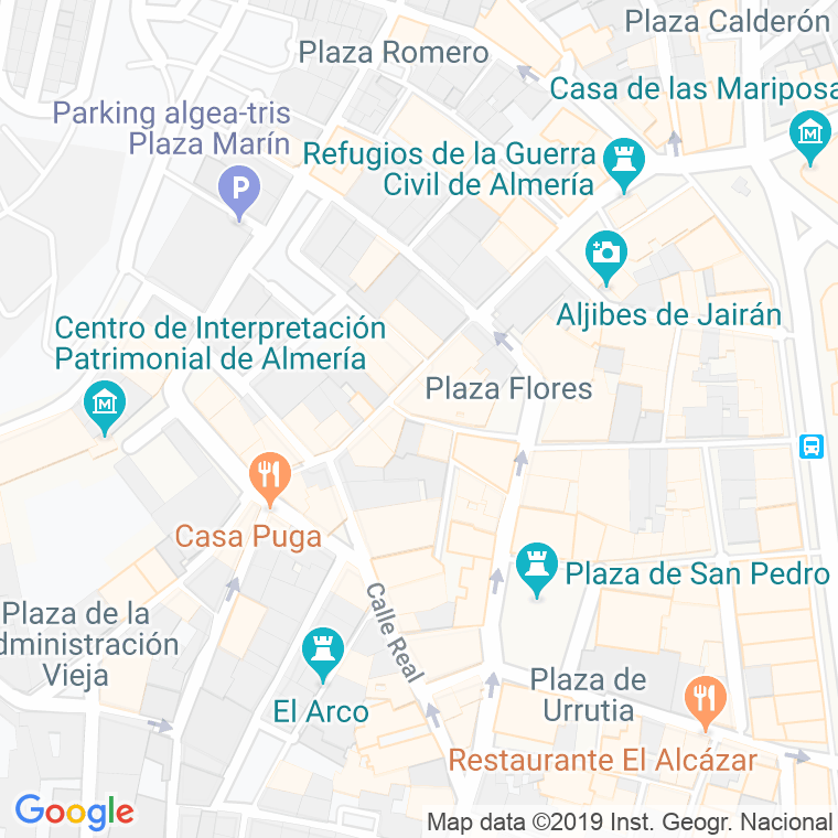 Código Postal calle Azara en Almería