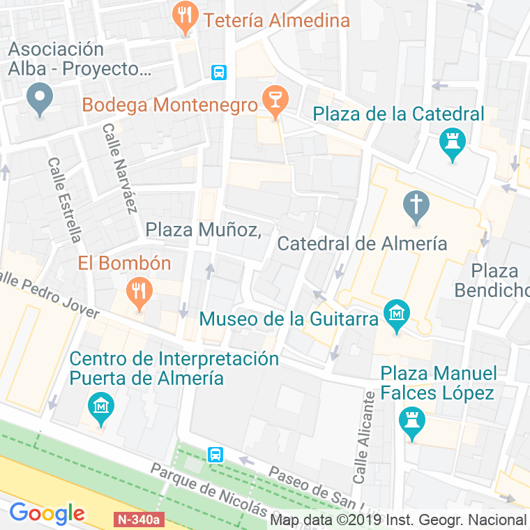 Código Postal calle Abeto, Del en Almería