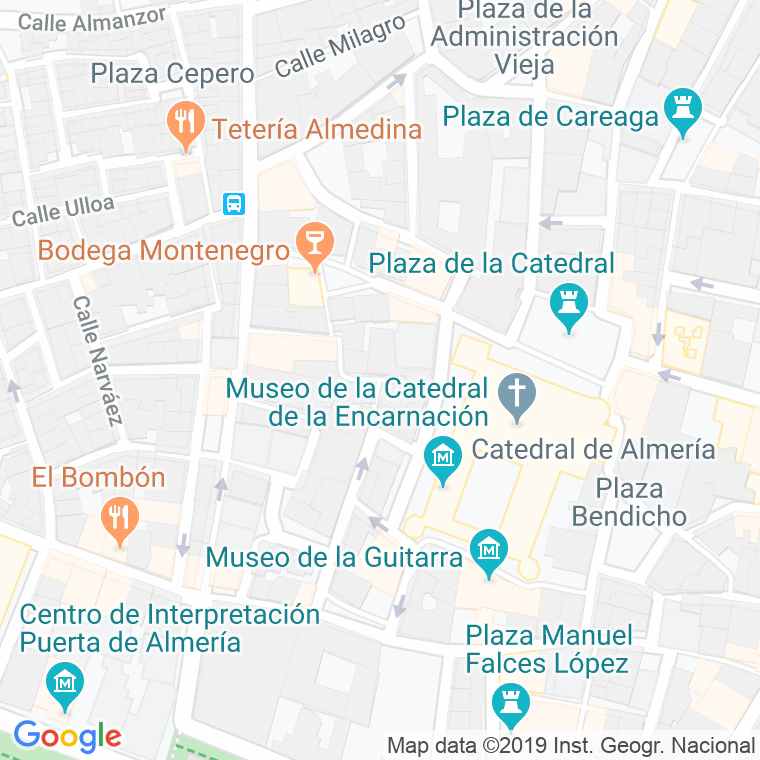 Código Postal calle Alfonso Vii en Almería