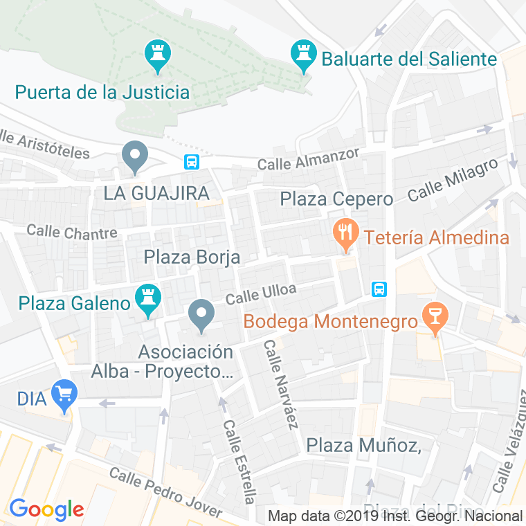 Código Postal calle Aurora en Almería