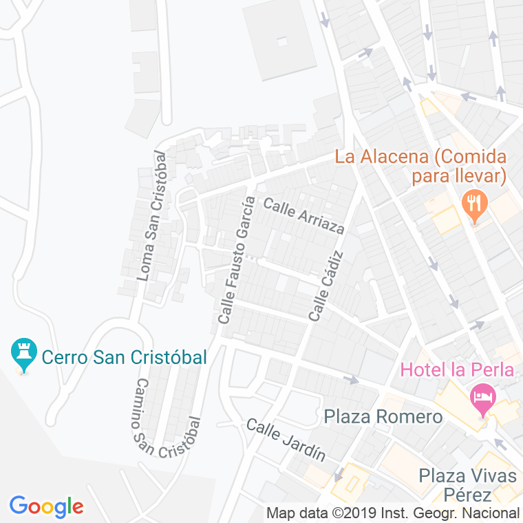 Código Postal calle Luchana en Almería