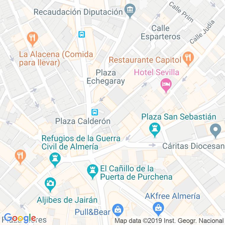 Código Postal calle Marcos en Almería