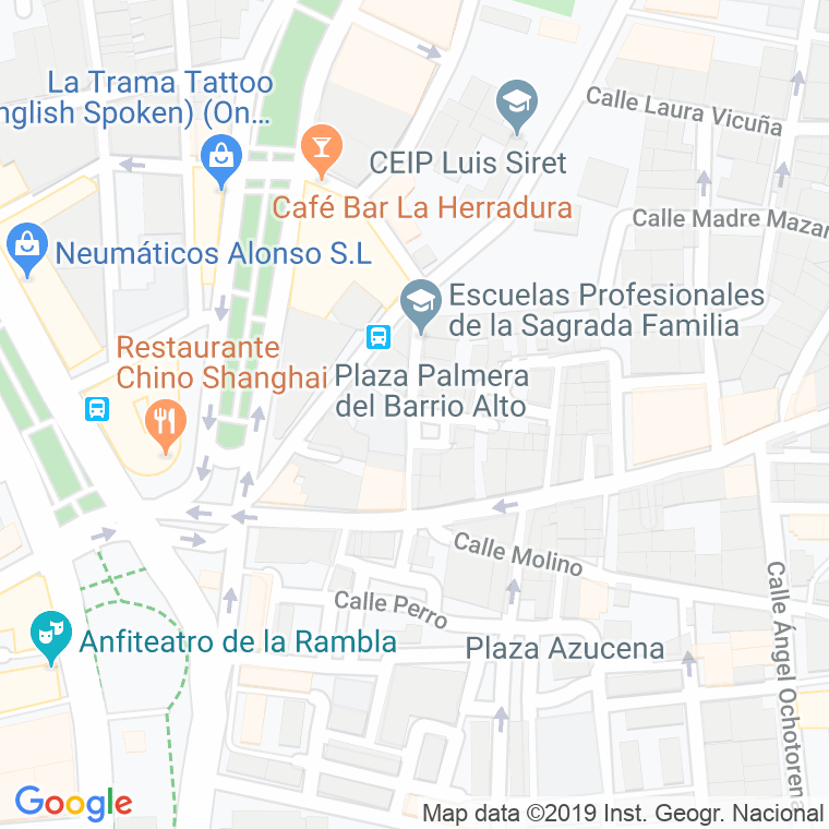 Código Postal calle Datil en Almería