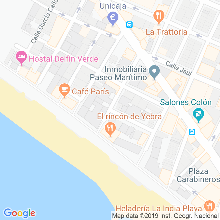 Código Postal calle Capri en Almería