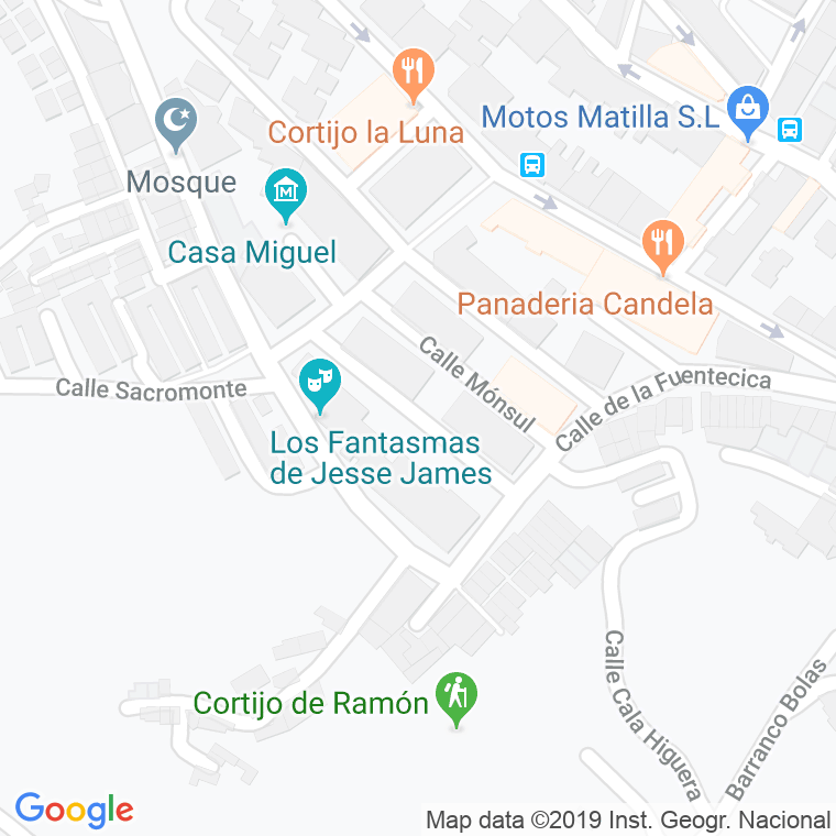 Código Postal calle Arrecife De Las Sirenas en Almería
