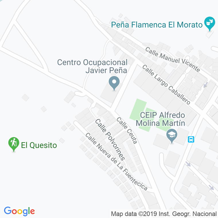 Código Postal calle Carretero en Almería