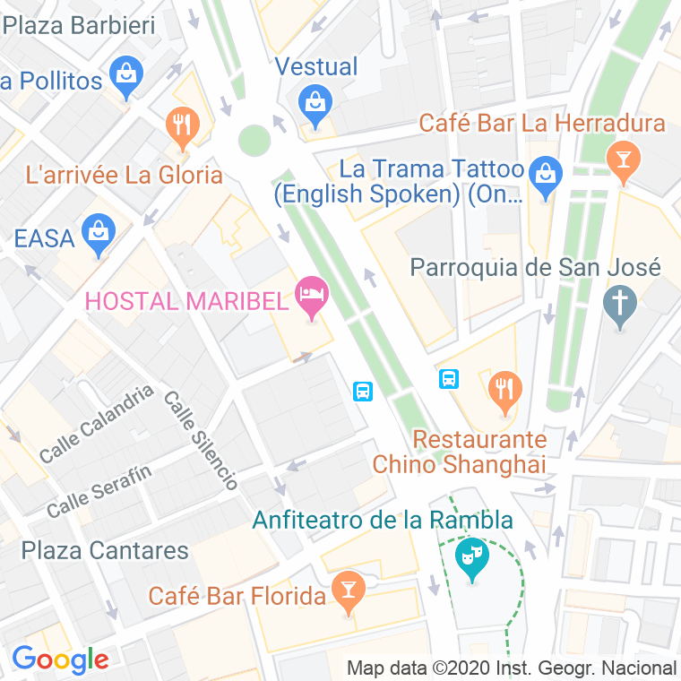 Código Postal calle Circo en Almería