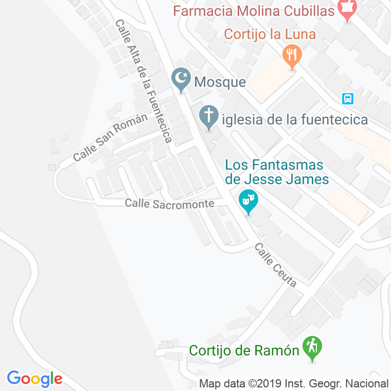 Código Postal calle Corridas en Almería