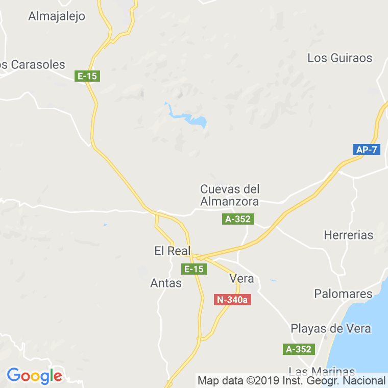 Código Postal de Rozas, Las en Almería