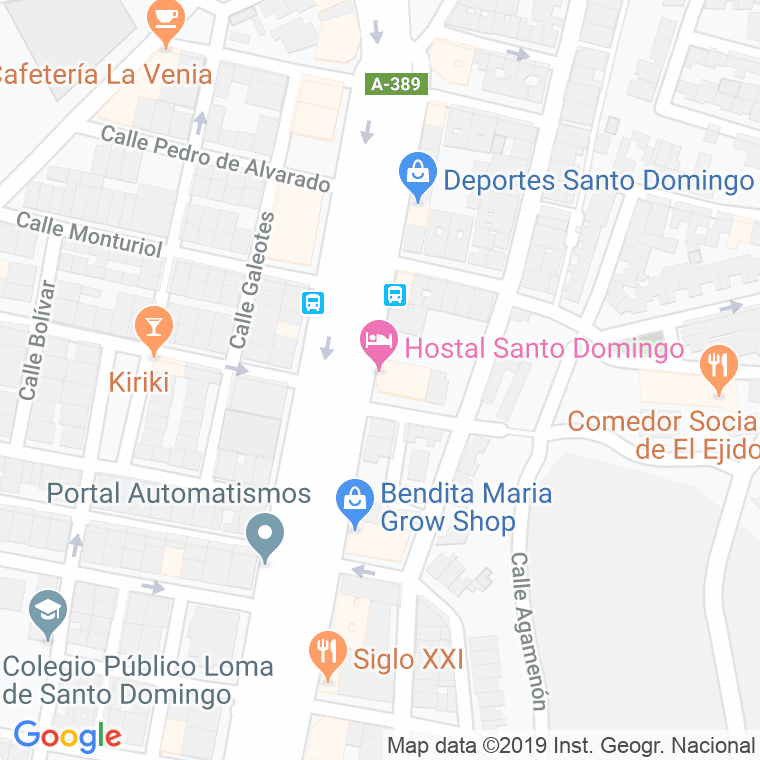 Código Postal de Santo Domingo en Almería