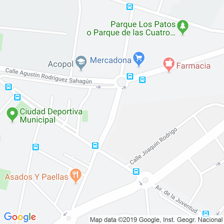 Código Postal calle Mozas, De Las, vereda en Ávila