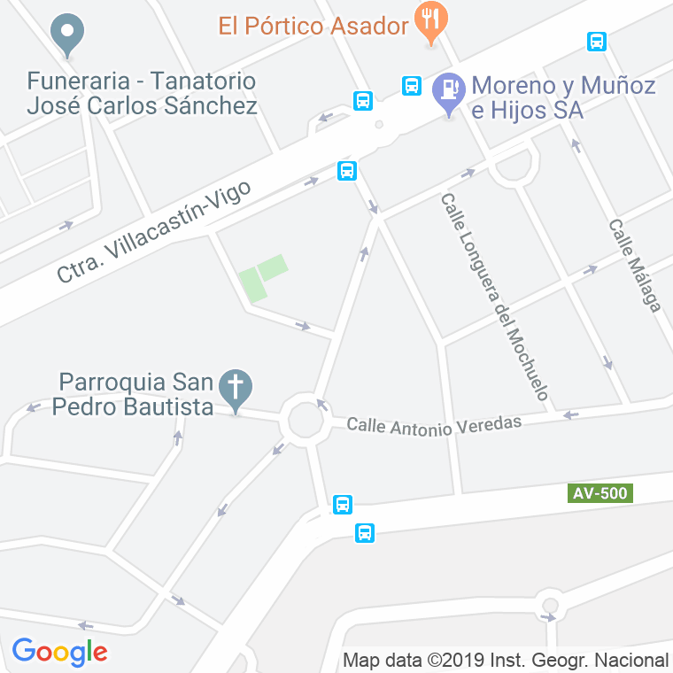 Código Postal calle Maestre Juan De Secaduras en Ávila