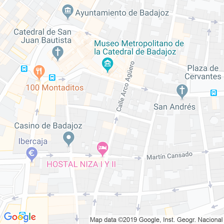 Código Postal calle Doctor Lobato en Badajoz
