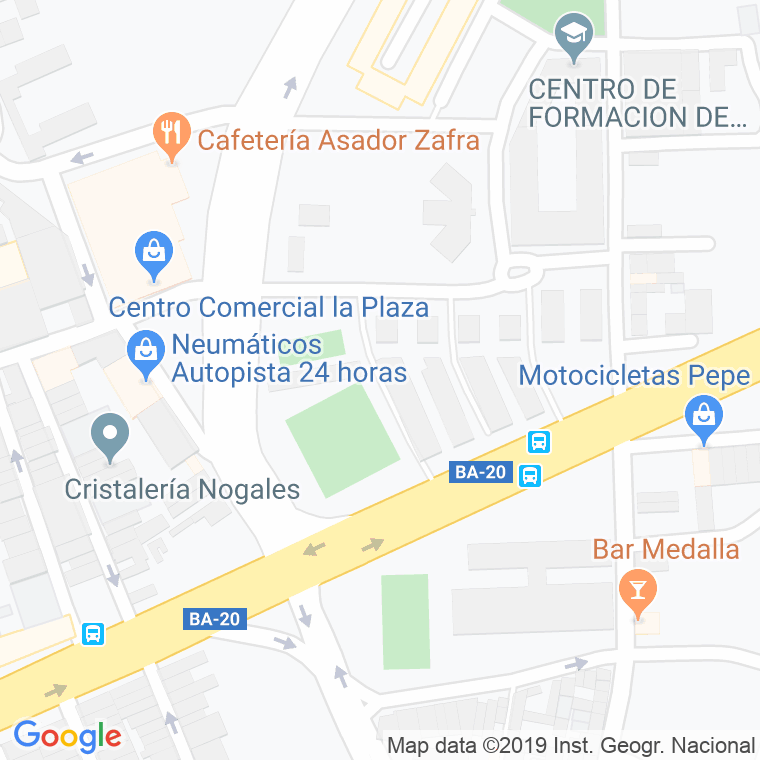 Código Postal calle Fez en Badajoz