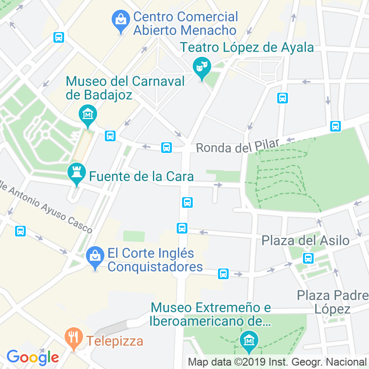 Código Postal calle Europa, avenida en Badajoz