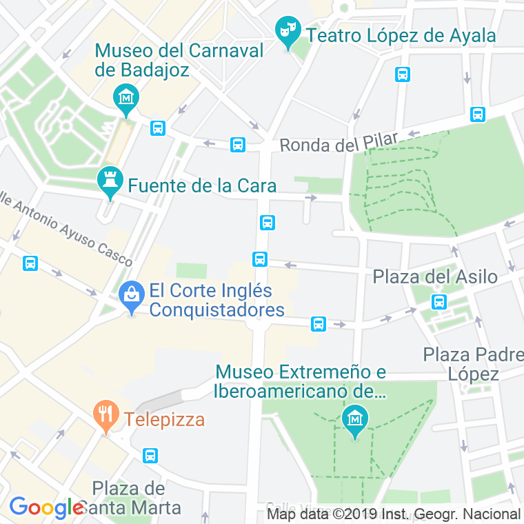 Código Postal calle Manuel Alfaro Pereira en Badajoz