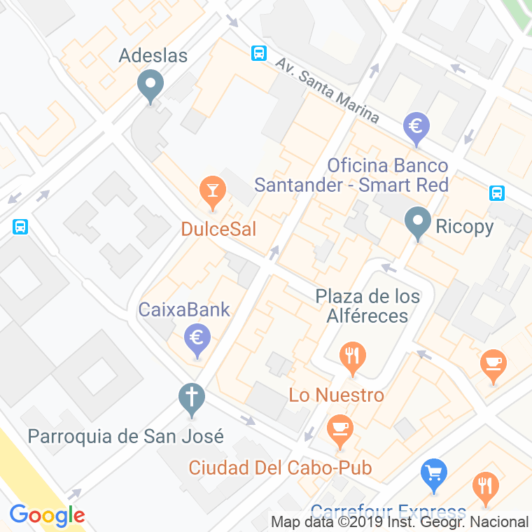 Código Postal calle Republica Argentina en Badajoz