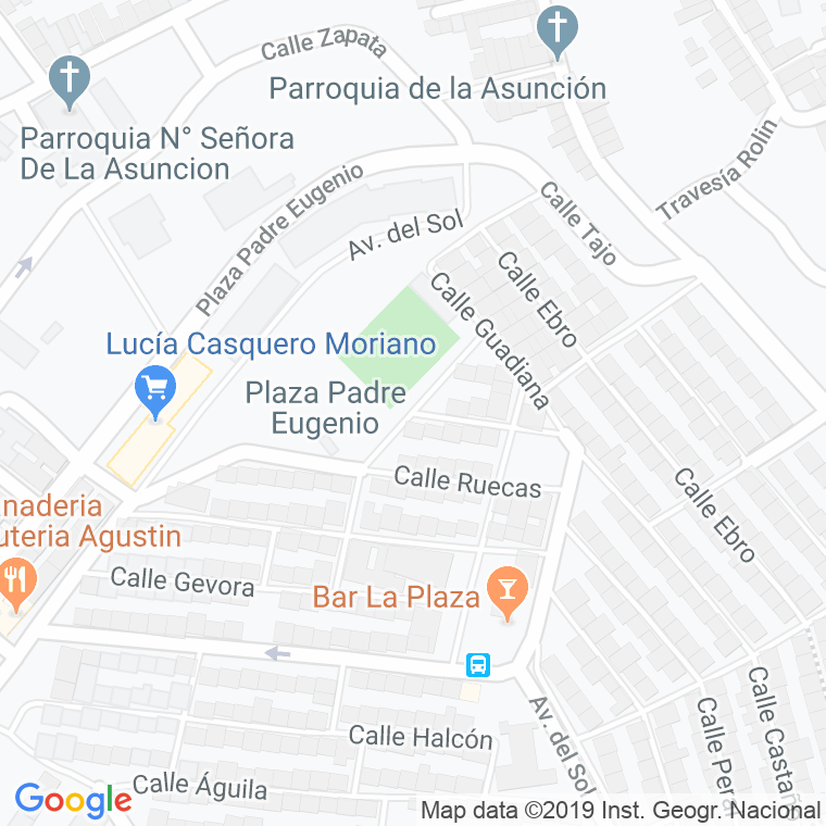 Código Postal calle Burdalo en Badajoz
