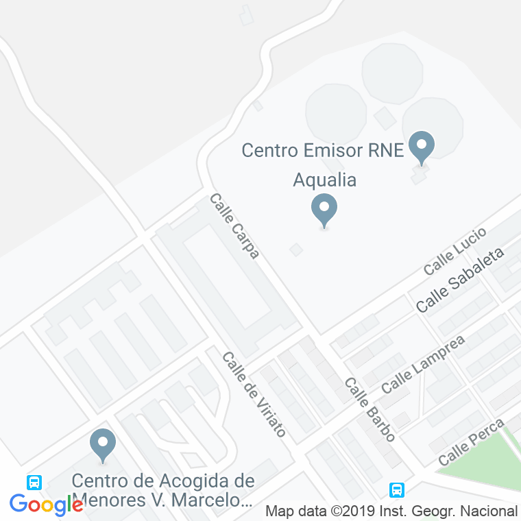 Código Postal calle Carpa, La en Badajoz