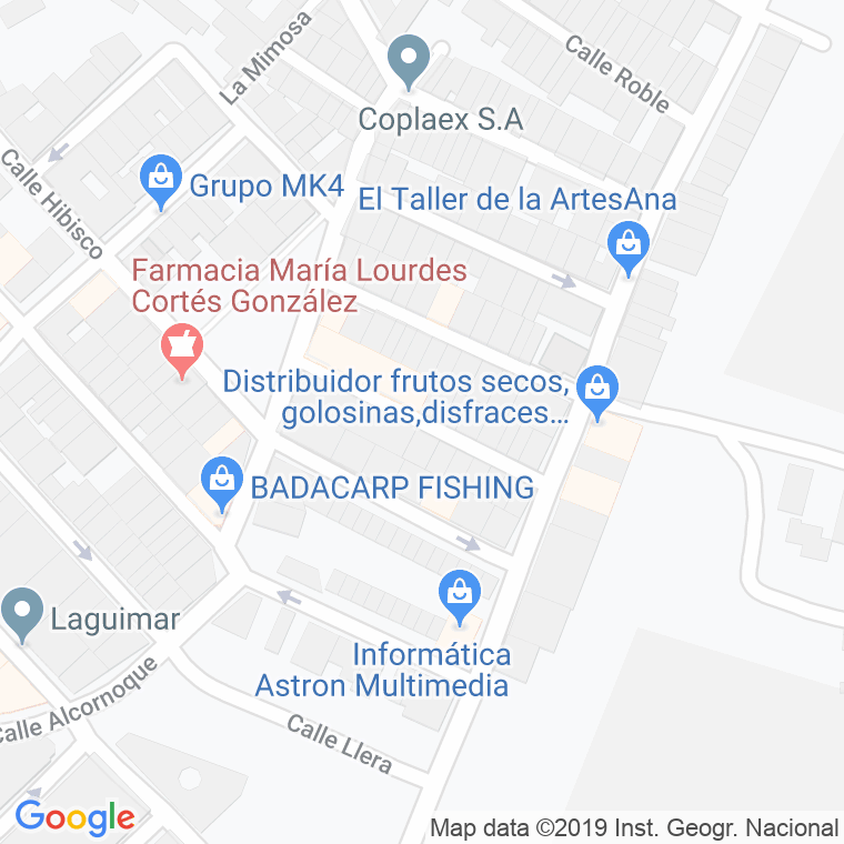 Código Postal calle Atarfe, El en Badajoz