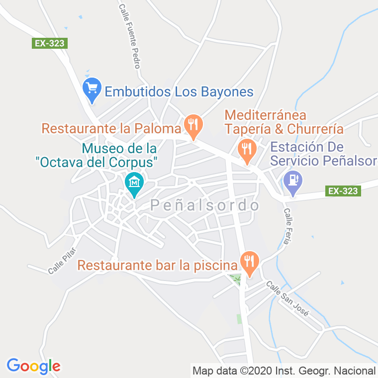 Código Postal de Peñalsordo en Badajoz